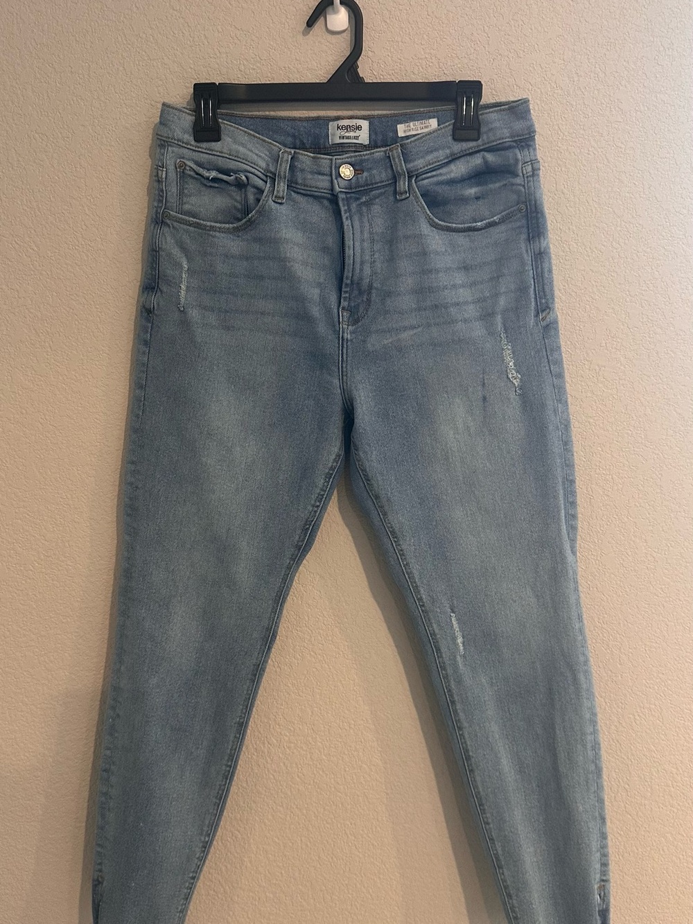 Kensie Vintage, Light Blue High-Rise Skinny Jeans